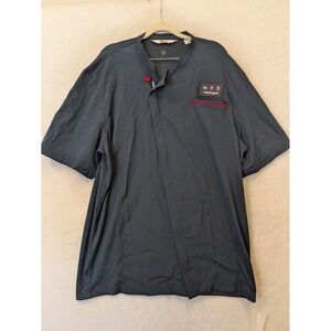 Chick-fil-A Men's Size L Team Style Oobe Navy Blue Uniform Shirt